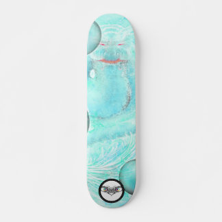 Dragon ball leviathan water Energetisch gloeiblauw Skateboard