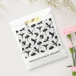 Dragon Birthday Party Bedankzakje