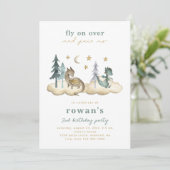 Dragon Birthday Uitnodiging | Uitnodiging tot het  (Staand voorkant)