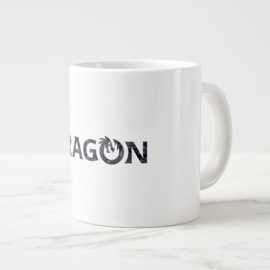 Dragon Blaze Extra Grote Beker (Voorkant rechts)