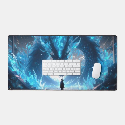 dragon bleu (Clavier et souris)