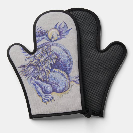 Dragon bleu (Recto/Verso)