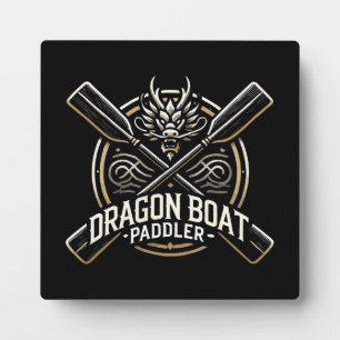 Dragon Boat Paddler, Dragon Boat Racing Motivatie Fotoplaat