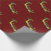 Dragon Boat Racing Cadeaupapier (Hoek)