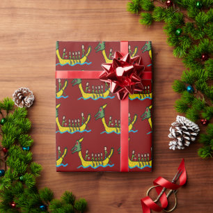 Dragon Boat Racing Cadeaupapier