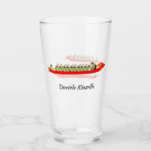 Dragon Boat Racing Glas (Voorkant)