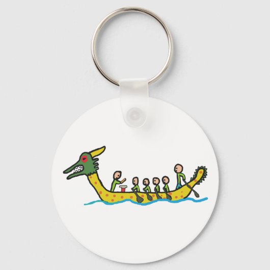 Dragon Boat Racing Sleutelhanger (Voorkant)