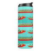 Dragon Boat Racing Thermosbeker (Gedraaid links)