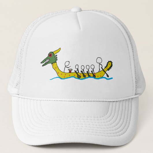 Dragon Boat Racing Trucker Pet (Voorkant)