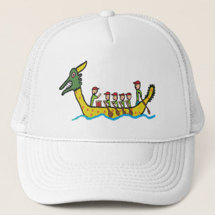 Dragon Boat Racing Trucker Pet