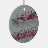 Dragon Boats e4 Keramisch Ornament (Rechts)