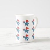 Dragon Bone China Cup Porselein Kop (Voorkant rechts)
