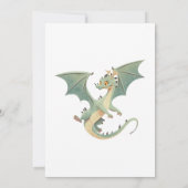 Dragon Boys 3ème 4ème 5ème anniversaire Invitation (Dos)