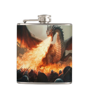 Dragon Breath in het middeleeuwse slagveld #2 Heupfles