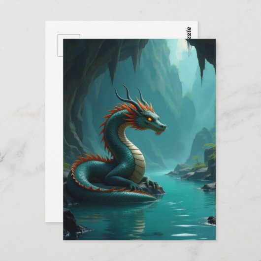 Dragon Briefkaart (Voorkant / Achterkant)