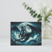 Dragon Briefkaart (Staand voorkant)