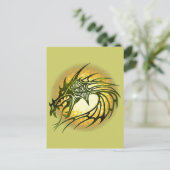 DRAGON BRIEFKAART (Staand voorkant)