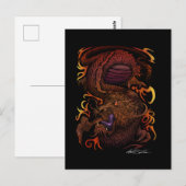Dragon Briefkaart (Voorkant / Achterkant)