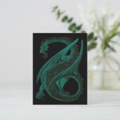 Dragon Briefkaart (Staand voorkant)