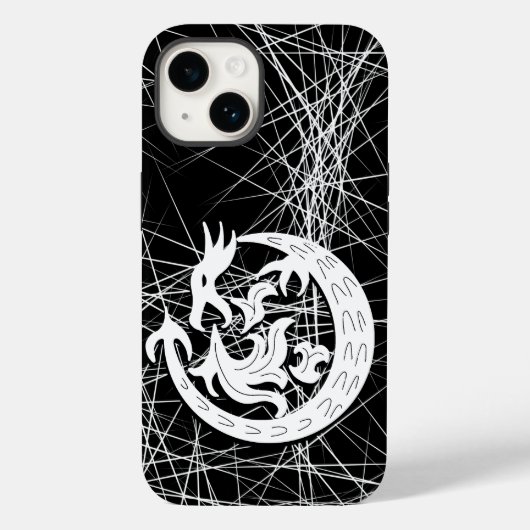 Dragon Bstromend vuur Case-Mate iPhone Case (Achterkant)