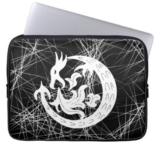 Dragon Bstromend vuur Laptop Sleeve