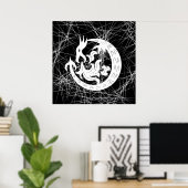 Dragon Bstromend vuur Poster (Thuiskantoor)