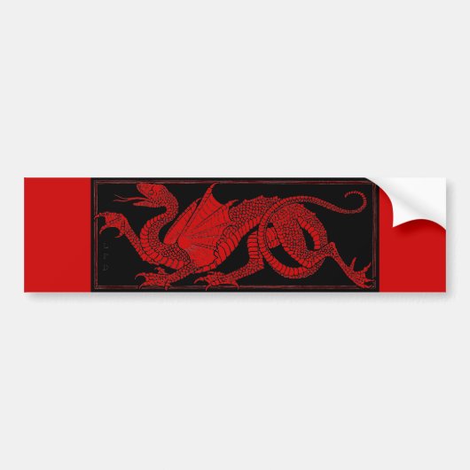 Dragon Bumpersticker (Voorkant)
