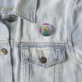 Dragon Button. "2 Ronde Button 3,2 Cm (In situ)