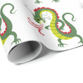 Dragon Cadeaupapier (Rol Hoek)