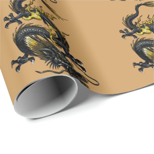 Dragon Cadeaupapier (Rol Hoek)