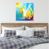 Dragon Canvas Afdruk (Insitu (Slaapkamer))