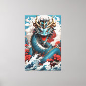 Dragon Canvas Afdruk (Voorkant)
