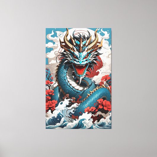 Dragon Canvas Afdruk (Voorkant)