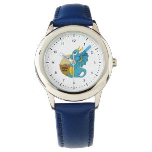 Dragon cartoon horloge
