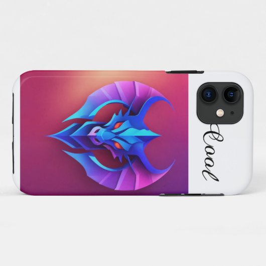 Dragon Case-Mate iPhone Case (Achterkant (horizontaal))