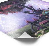 Dragon Castle Foto Afdruk (Hoek)