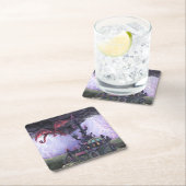 Dragon Castle Vierkante Kartonnen Onderzetter (Insitu)