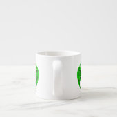 Dragon Celtique Vert Espresso Mug (Dos)