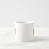 Dragon Celtique Vert Espresso Mug (Devant)