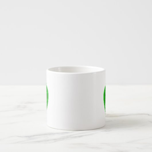 Dragon Celtique Vert Espresso Mug (Devant)