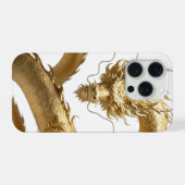 Dragon Chinois Doré Art | Créature Mythique Fantas (Verso Horizontal)