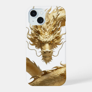Dragon Chinois Doré Art Créature Mythique Fantas