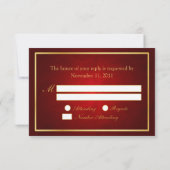 Dragon chinois double bonheur / Phoenix RSVP (Dos)