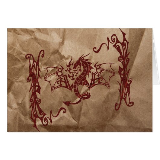 Dragon chinois, Dragon rouge, Imaginaire, Mytholog (Devant horizontal)