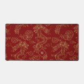 Dragon chinois or et rouge foncé (Recto)