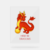 Dragon Chinois Rouge (Recto)
