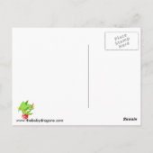 Dragon Clowne Briefkaart (Achterkant)