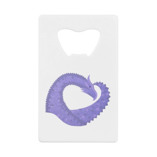 dragon coeur pervenche sur fond blanc (Devant)