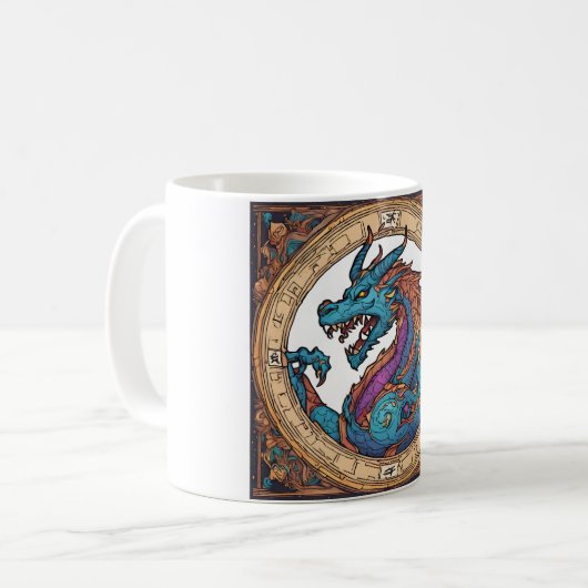 Dragon Coffee Mok (Voorkant links)