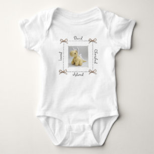 Dragon Crochet Animal Baby Bodysuit Aangepast